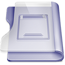 Purple Desktop Icon 128x128 png